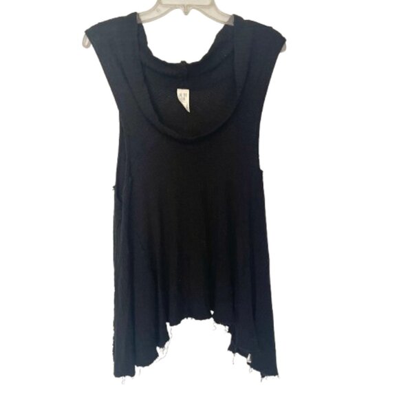 Free People Black Swing it Cowl - Picture 4 of 11